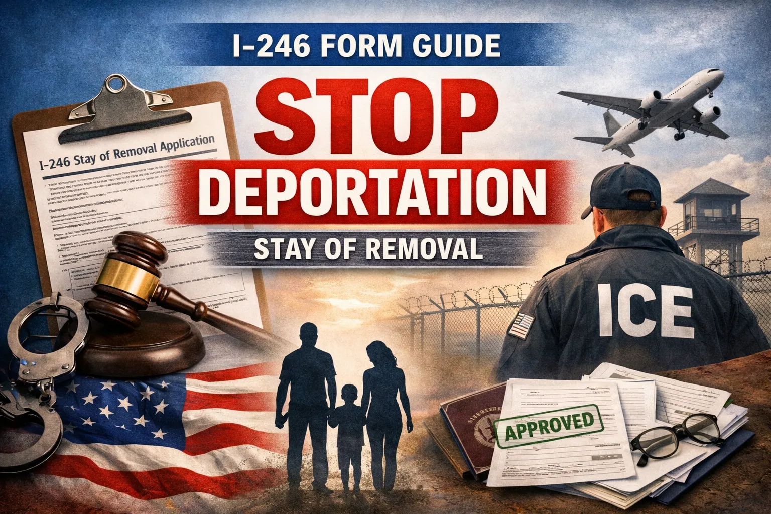 I-246 Form Guide: How to Apply for a Stay of Removal and Stop Deportation