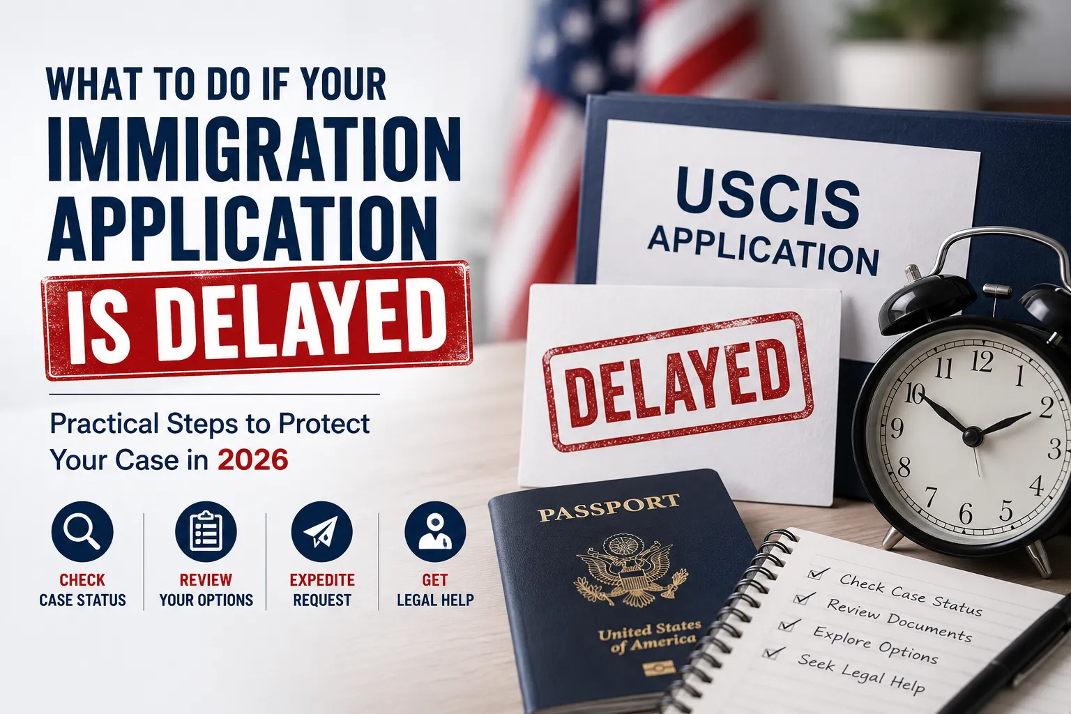 What to Do If Your Immigration Application Is Delayed: Practical Steps to Protect Your Case in 2026