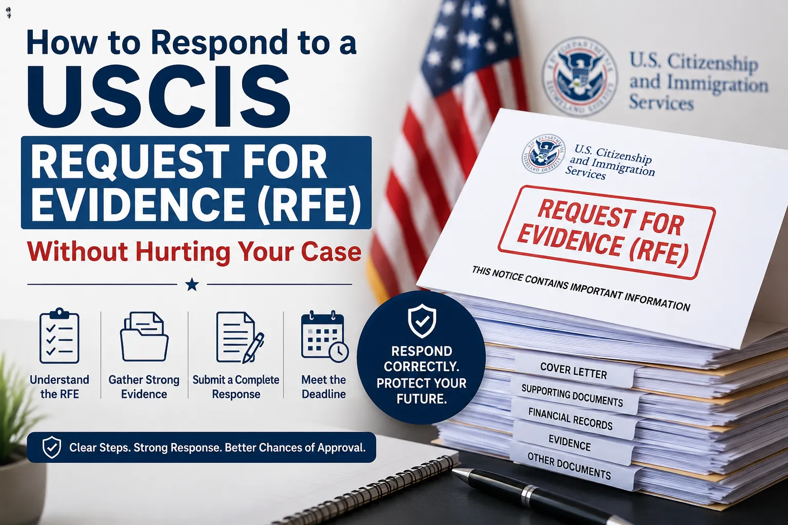 How to Respond to a USCIS Request for Evidence (RFE) Without Hurting Your Case